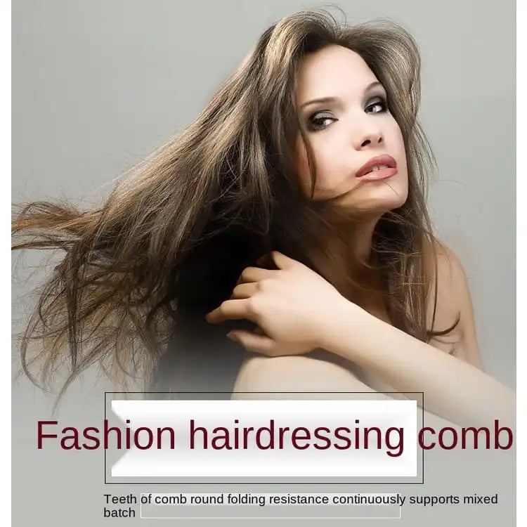 Pack of 10-Professional Hairdressing Combs For Women & Men Stylist Anti-static Hairdressing Combs Multifunctional Barber Set