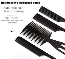 Load image into Gallery viewer, Pack of 10-Professional Hairdressing Combs For Women &amp; Men Stylist Anti-static Hairdressing Combs Multifunctional Barber Set