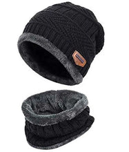 Load image into Gallery viewer, Men &amp; Women Winter Head Cap, Hand Gloves and High Neck (3 in 1 Pack)