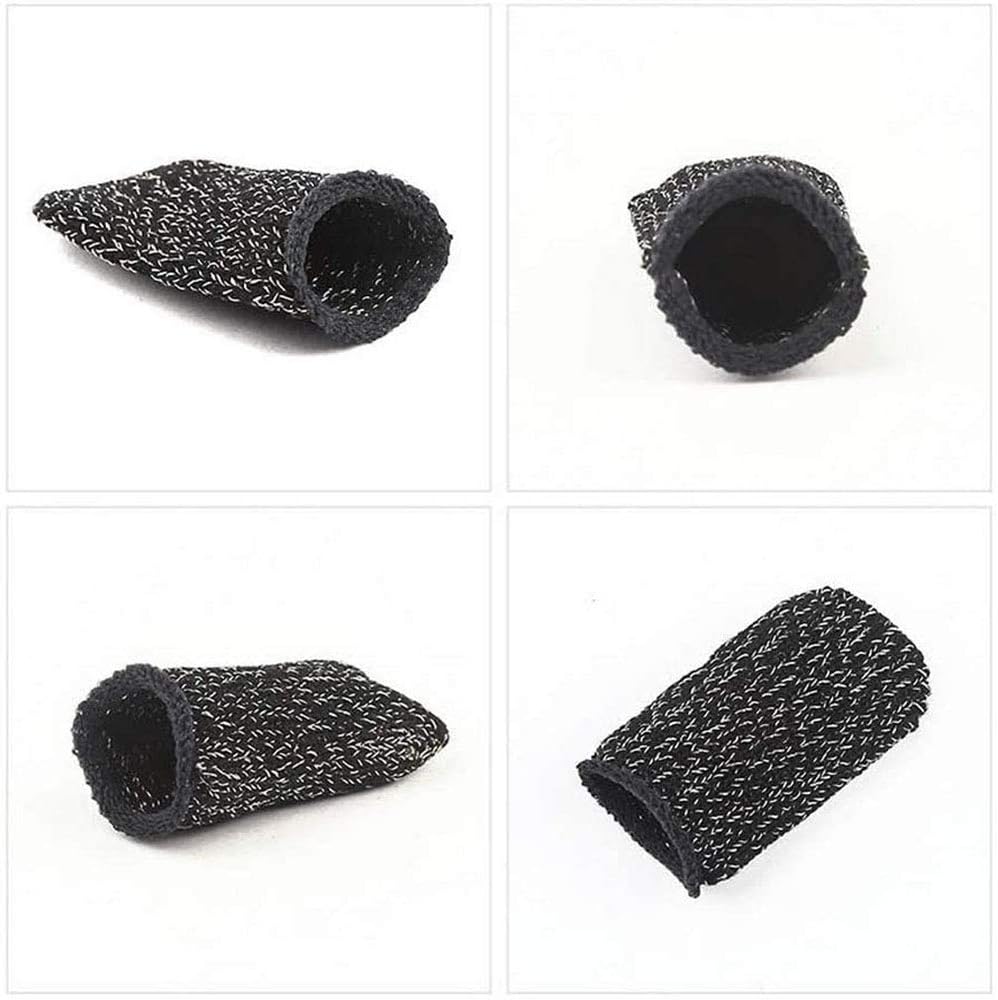 Gaming Finger Thumb Sleeve Glov Ideal For PUBG and Free Fire Sweat Proof Non-Scratch Sensitive for Touch Screen Gaming.