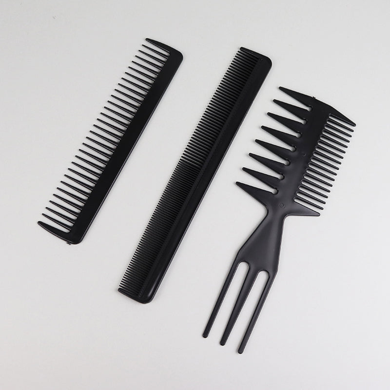 Pack of 10-Professional Hairdressing Combs For Women & Men Stylist Anti-static Hairdressing Combs Multifunctional Barber Set