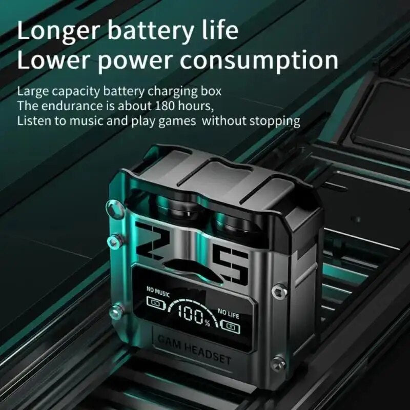 M10 TWS Bluetooth 5.3 Headphones 3500mAh M10 Black Pro Bluetooth, 5.1 Model Charging Box Wireless Earphones With Mic 9D Stereo Sports Waterproof Earbuds Headset