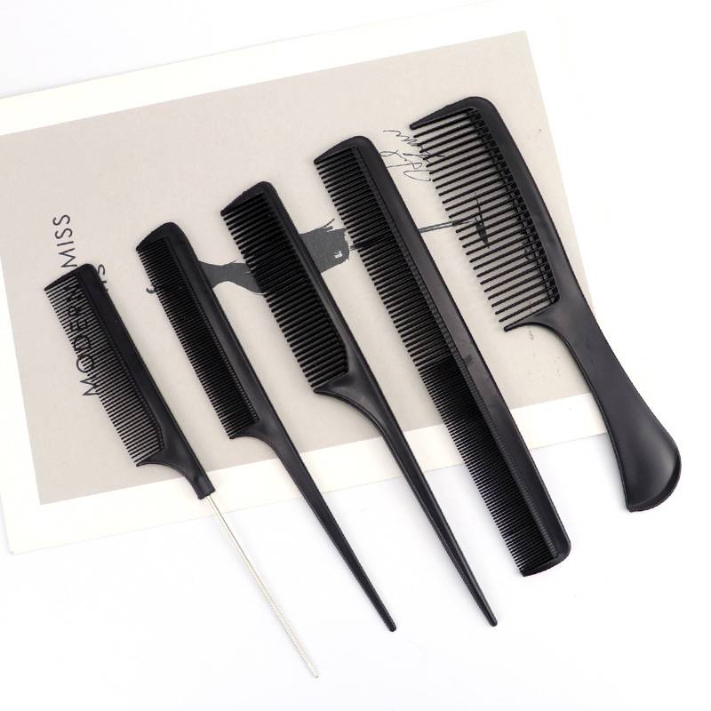 Pack of 10-Professional Hairdressing Combs For Women & Men Stylist Anti-static Hairdressing Combs Multifunctional Barber Set