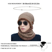 Load image into Gallery viewer, Men &amp; Women Winter Head Cap, Hand Gloves and High Neck (3 in 1 Pack)