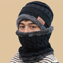 Load image into Gallery viewer, Men &amp; Women Winter Head Cap, Hand Gloves and High Neck (3 in 1 Pack)