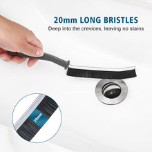 Load image into Gallery viewer, Set of 2 Floor Grout Black Cleaner Brushes Household Tile Joints Scrubber Stiff Bristles Small Tile Grout Cleaning Brush Window Groove Gap Clean