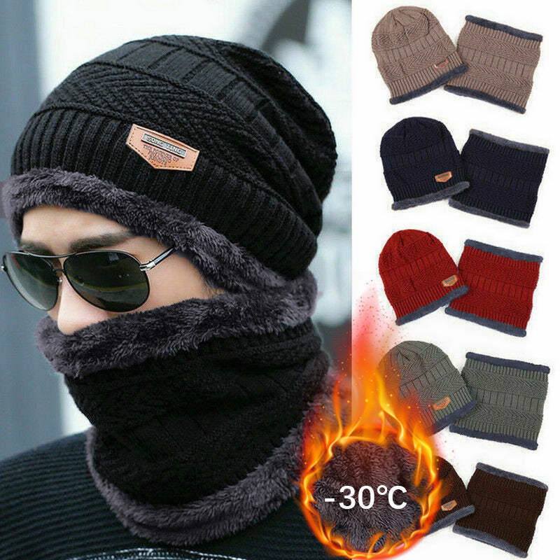Men & Women Winter Head Cap, Hand Gloves and High Neck (3 in 1 Pack)