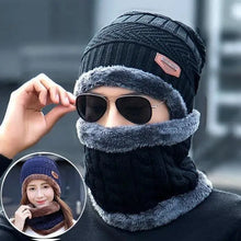 Load image into Gallery viewer, Men &amp; Women Winter Head Cap, Hand Gloves and High Neck (3 in 1 Pack)
