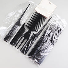 Load image into Gallery viewer, Pack of 10-Professional Hairdressing Combs For Women &amp; Men Stylist Anti-static Hairdressing Combs Multifunctional Barber Set