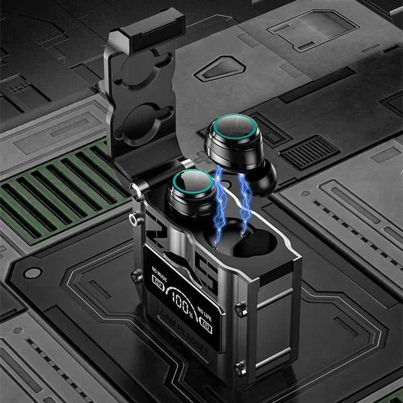 M10 TWS Bluetooth 5.3 Headphones 3500mAh M10 Black Pro Bluetooth, 5.1 Model Charging Box Wireless Earphones With Mic 9D Stereo Sports Waterproof Earbuds Headset