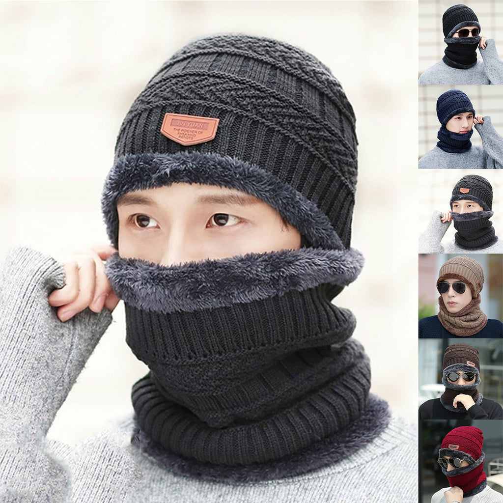 Men & Women Winter Head Cap, Hand Gloves and High Neck (3 in 1 Pack)