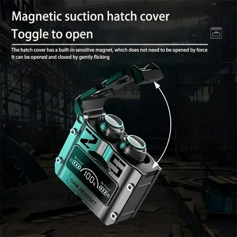 M10 TWS Bluetooth 5.3 Headphones 3500mAh M10 Black Pro Bluetooth, 5.1 Model Charging Box Wireless Earphones With Mic 9D Stereo Sports Waterproof Earbuds Headset