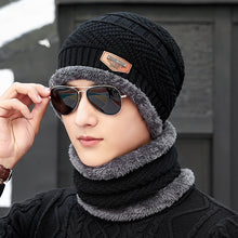 Load image into Gallery viewer, Men &amp; Women Winter Head Cap, Hand Gloves and High Neck (3 in 1 Pack)