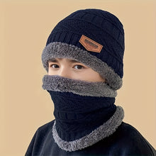 Load image into Gallery viewer, Men &amp; Women Winter Head Cap, Hand Gloves and High Neck (3 in 1 Pack)