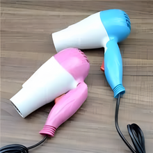 Load image into Gallery viewer, Professional Electric foldable hair dryer machine for girls/men/women comes with 2 speeds fashion hair style machine portable 1000 watt hair dryer
