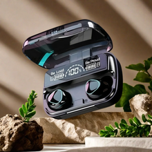 Load image into Gallery viewer, M10 TWS Bluetooth 5.3 Headphones 3500mAh M10 Black Pro Bluetooth, 5.1 Model Charging Box Wireless Earphones With Mic 9D Stereo Sports Waterproof Earbuds Headset