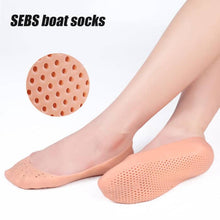 Load image into Gallery viewer, Moisturizing Anti-Crack 100% Soft Silicone Socks for heal cracks, lightweight, flexible and pain relief at Affordable price.