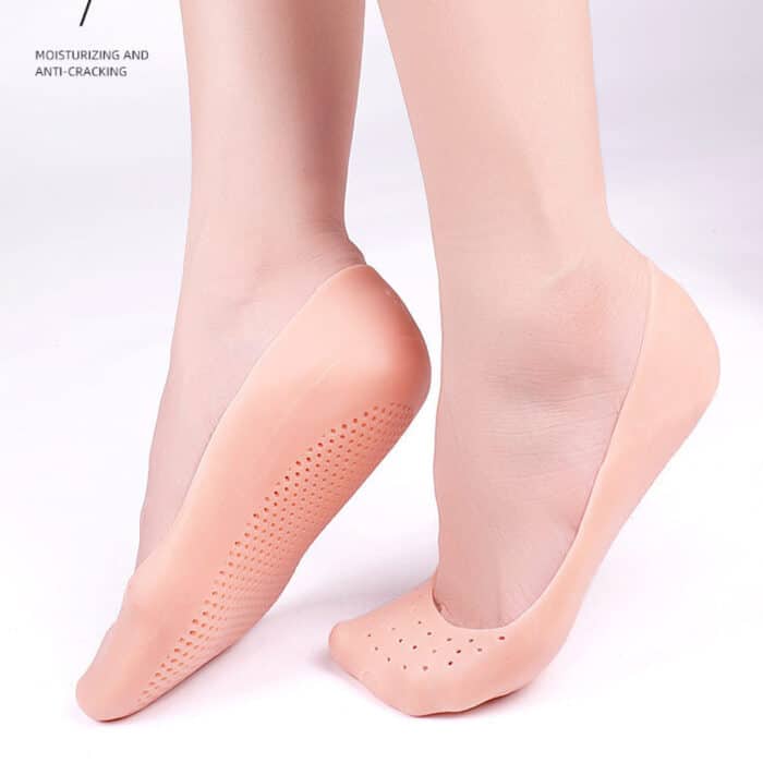 Moisturizing Anti-Crack 100% Soft Silicone Socks for heal cracks, lightweight, flexible and pain relief at Affordable price.