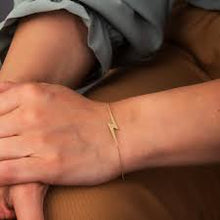 Load image into Gallery viewer, Imported Elegant Spark Hand Bracelet For Girl Women | Purple-Silver Hand Bracelet only for Women| Best Quality Artificial Bracelet.