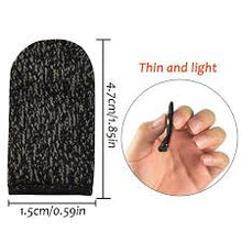 Load image into Gallery viewer, Gaming Finger Thumb Sleeve Glov Ideal For PUBG and Free Fire Sweat Proof Non-Scratch Sensitive for Touch Screen Gaming.