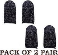 Load image into Gallery viewer, Gaming Finger Thumb Sleeve Glov Ideal For PUBG and Free Fire Sweat Proof Non-Scratch Sensitive for Touch Screen Gaming.